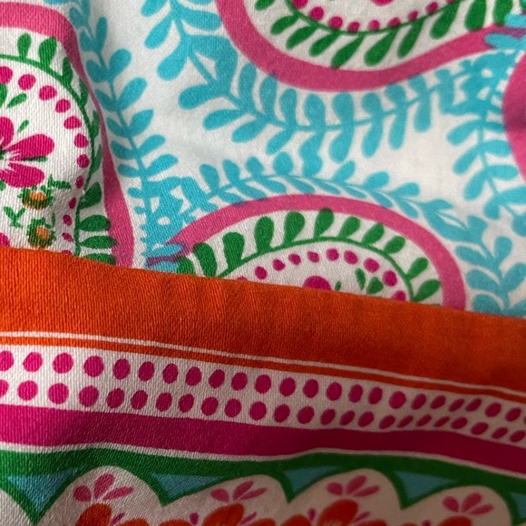 LONDON TIMES Women's Sheath Shift Dress Bright Foral Pattern Size 12 - Picture 5 of 12